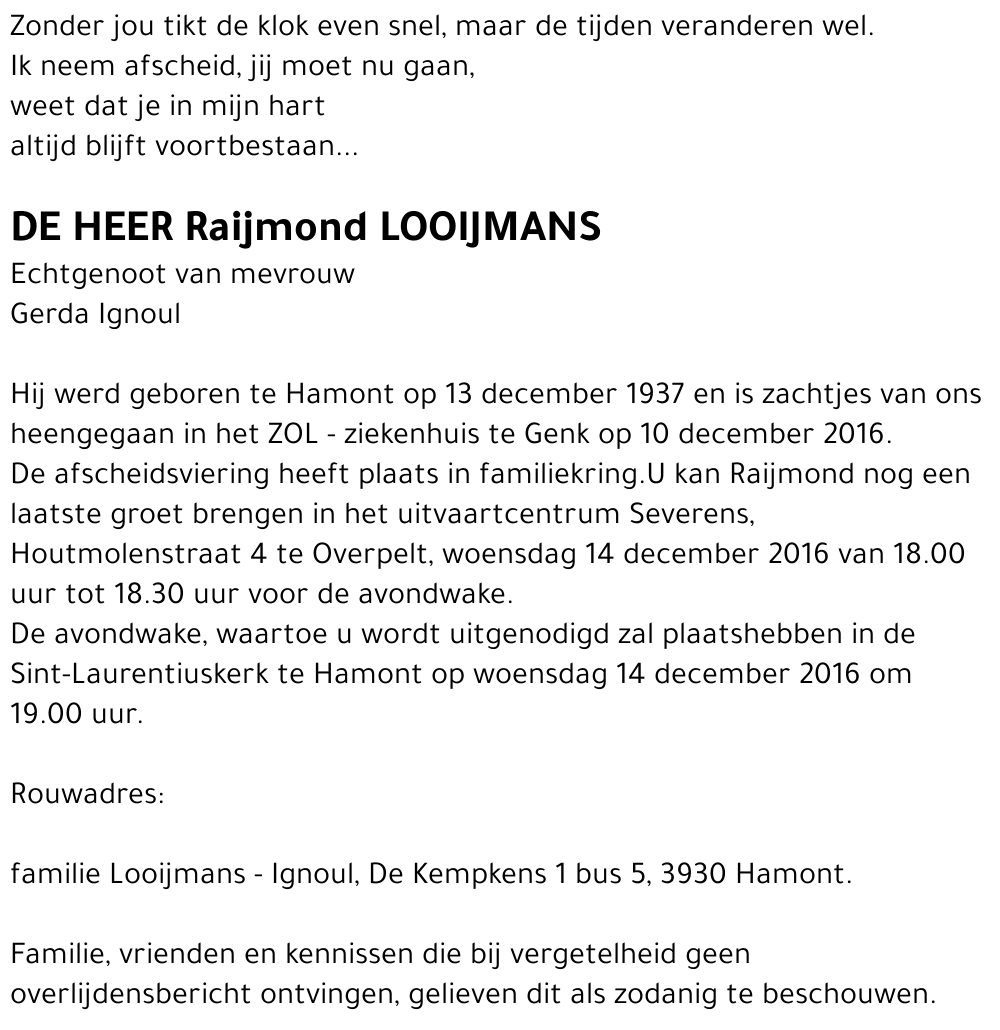 Raijmond Looijmans