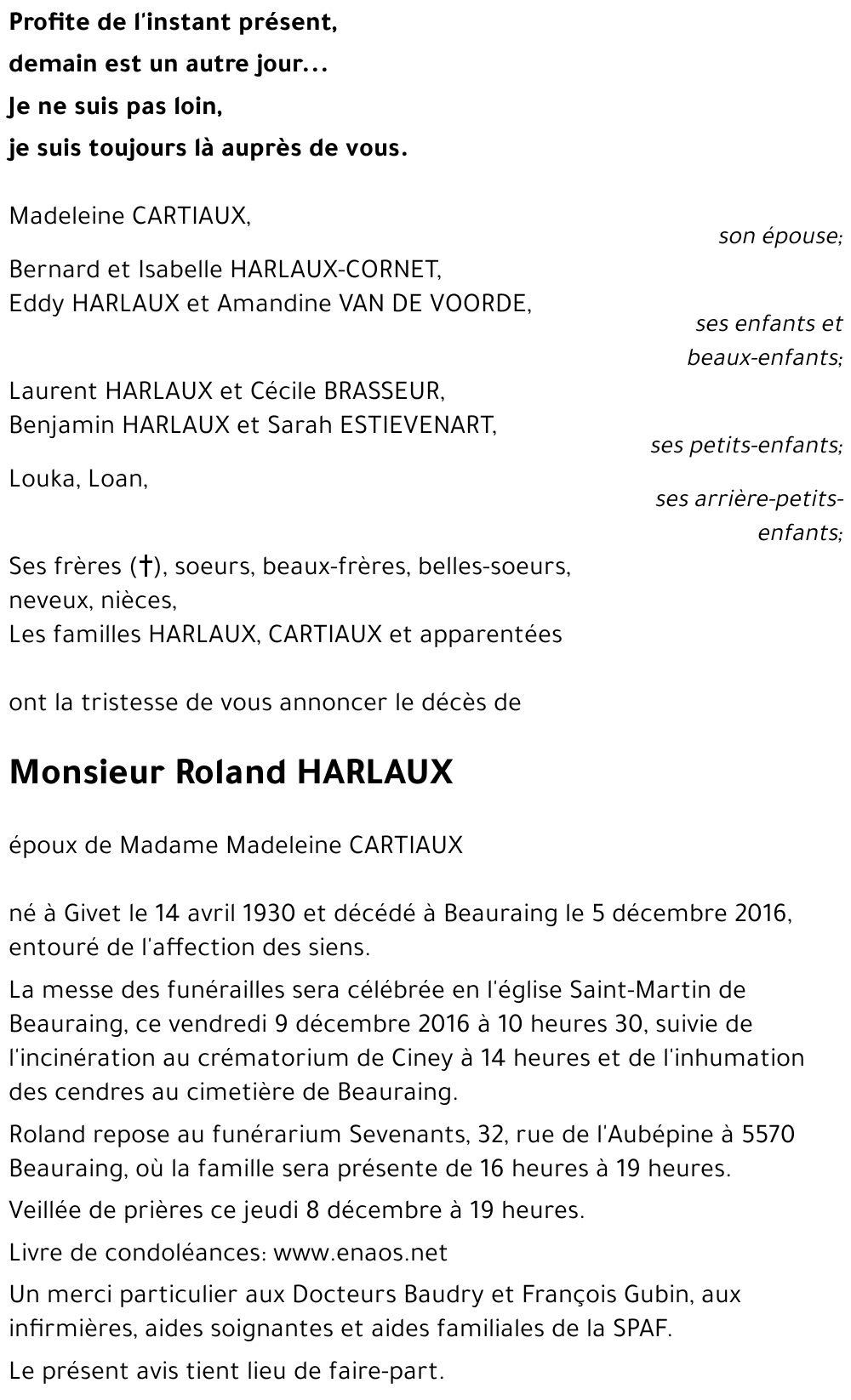 Roland HARLAUX