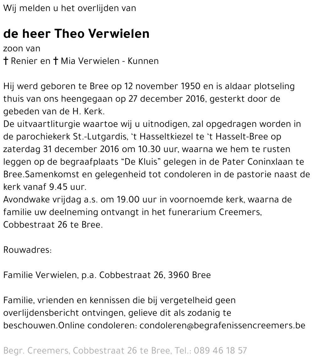Theo Verwielen