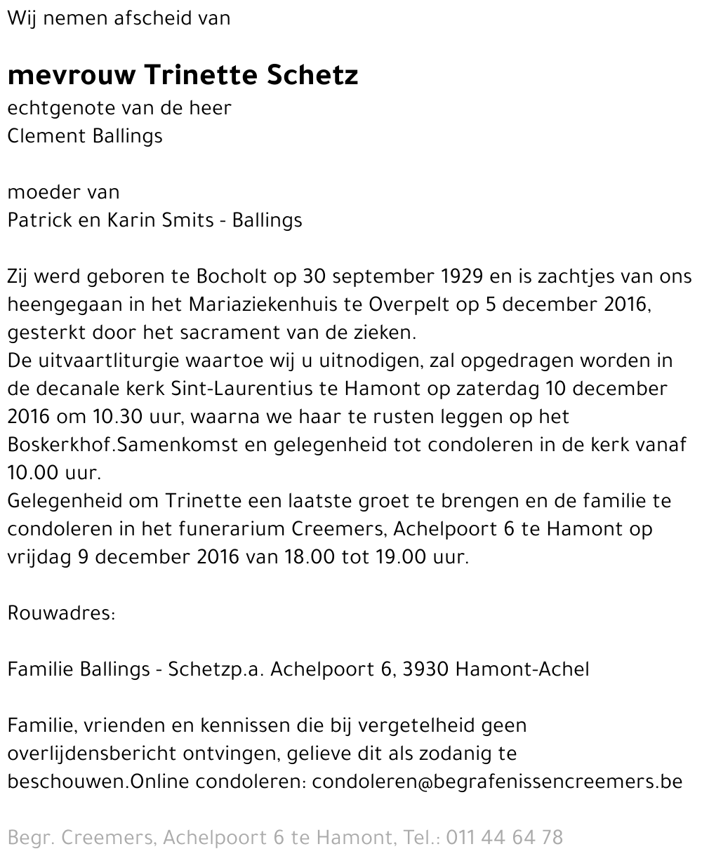 Trinette Schetz