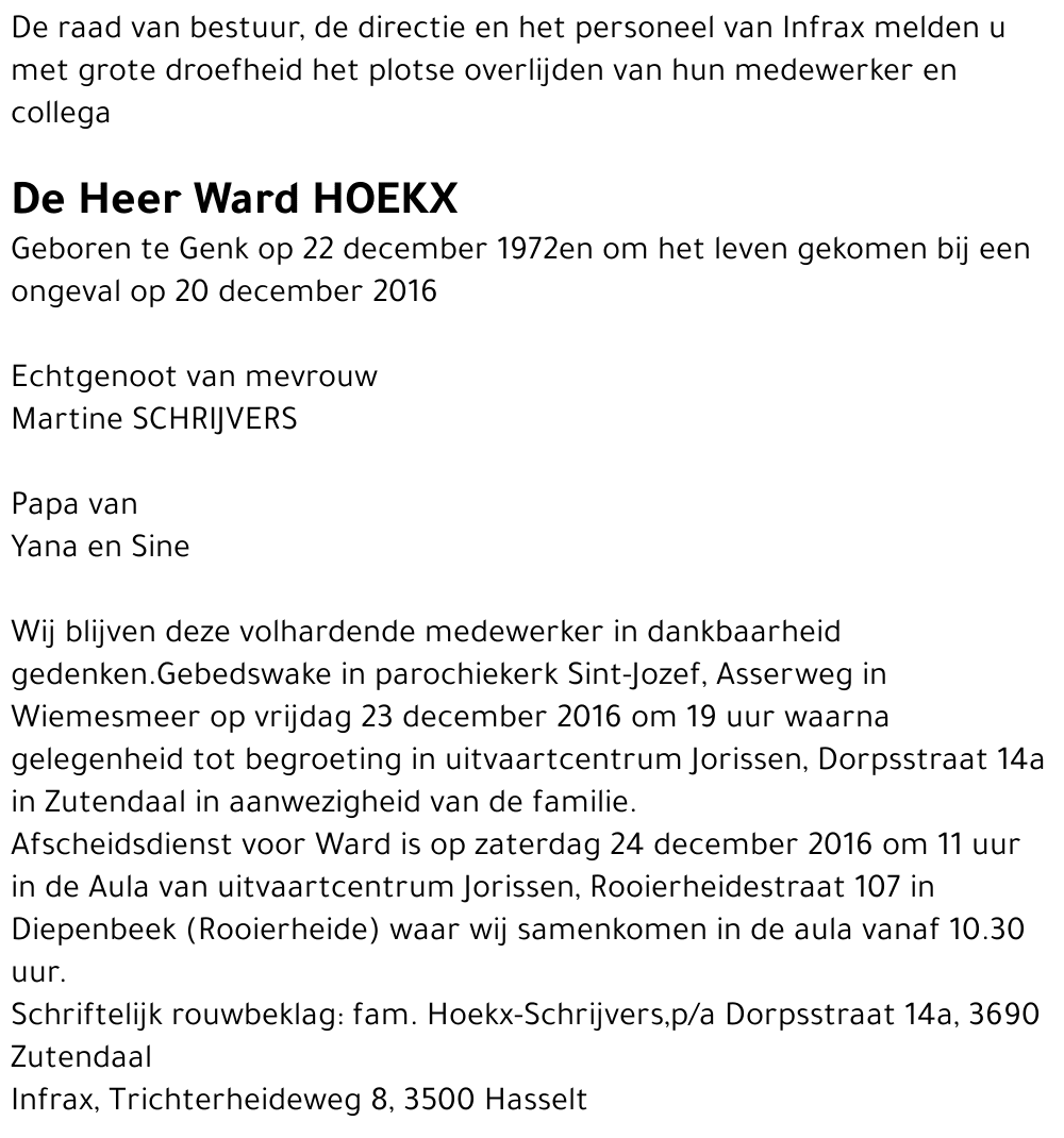 Ward Hoekx