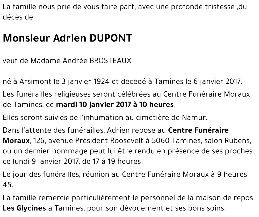 Adrien DUPONT