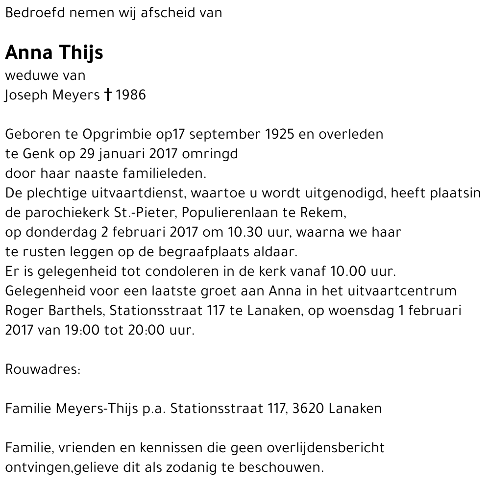 Anna Thijs