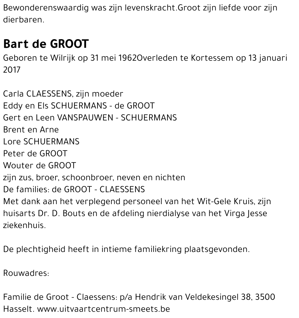 Bart de Groot