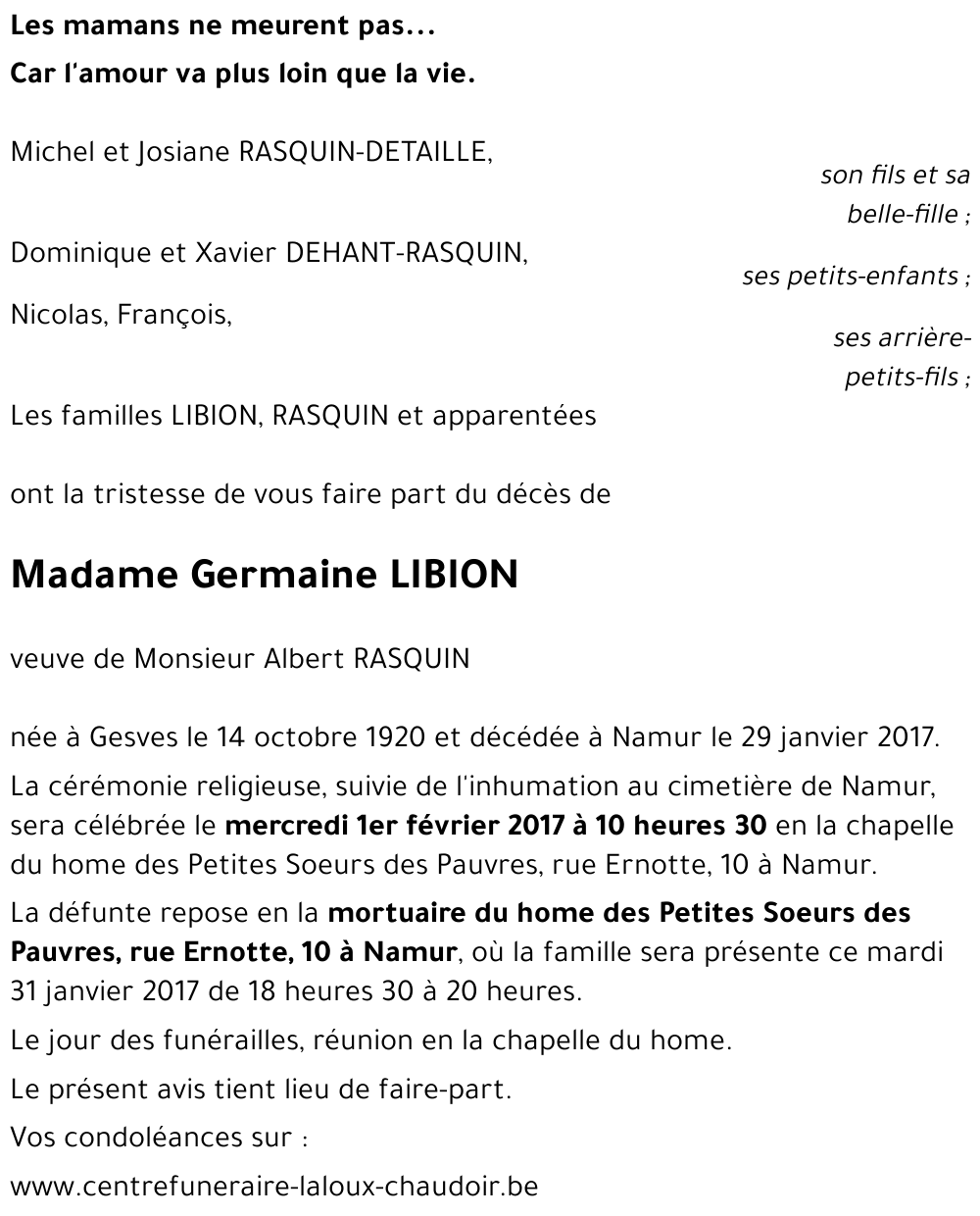 Germaine LIBION
