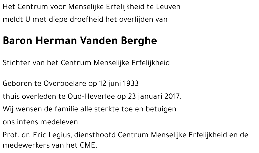 Herman Vanden Berghe