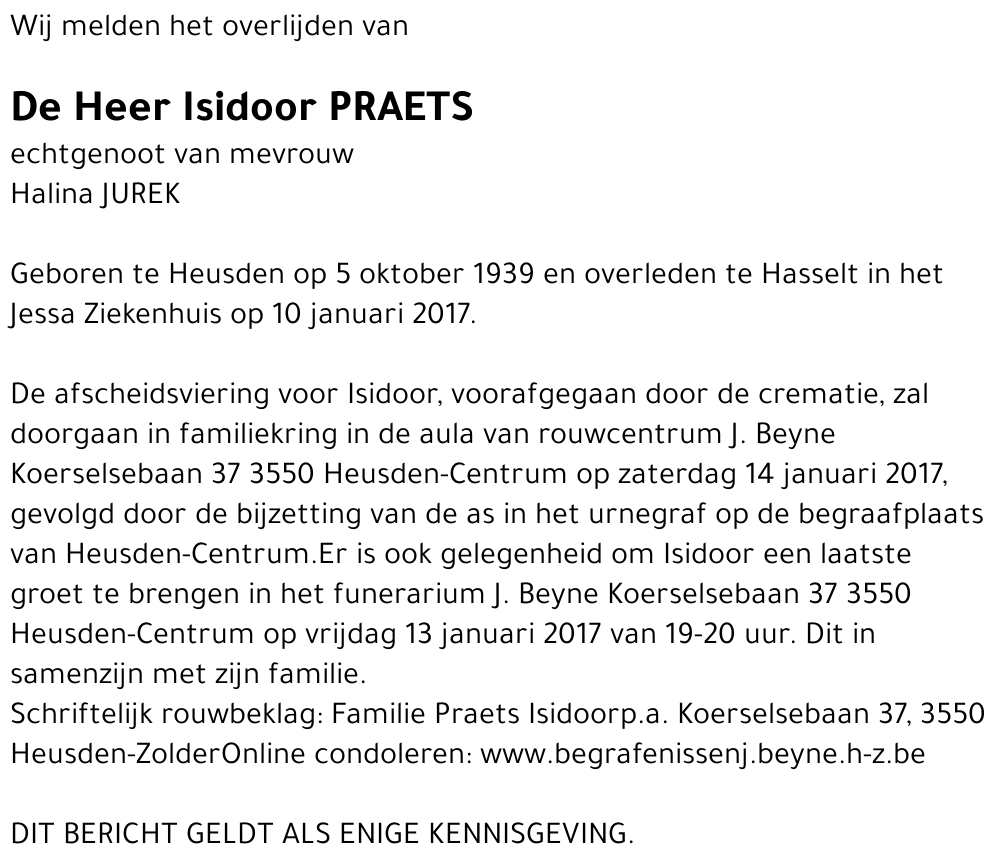 Isidoor Praets