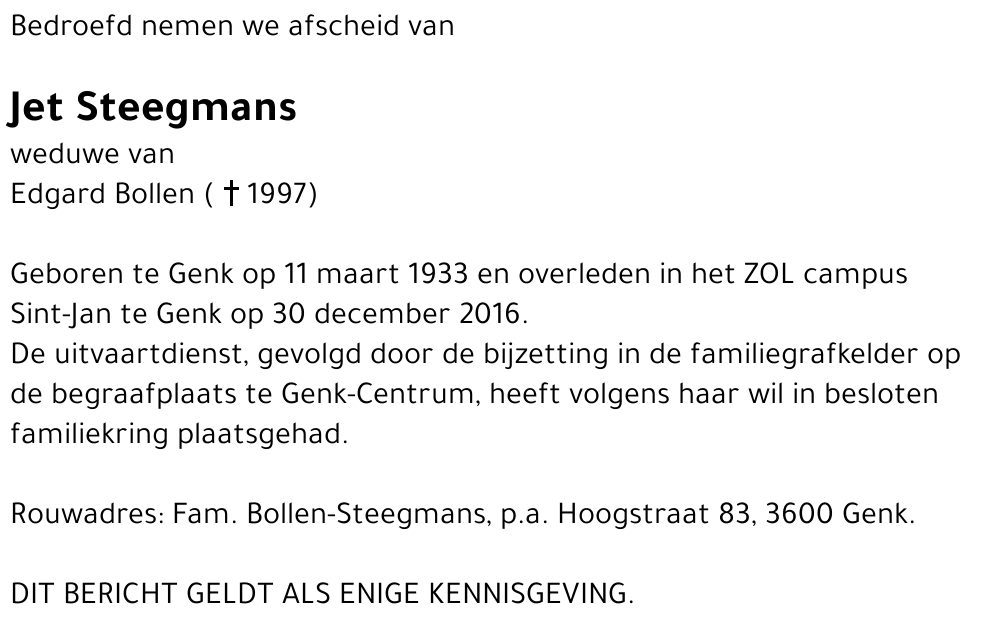Jet Steegmans