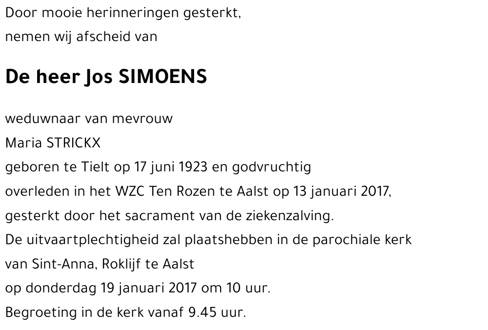 Jos SIMOENS