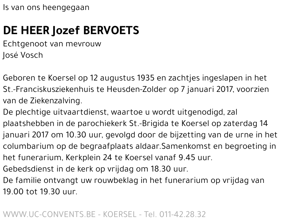 Jozef Bervoets