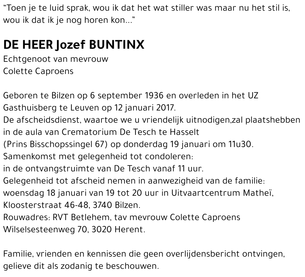 Jozef Buntinx