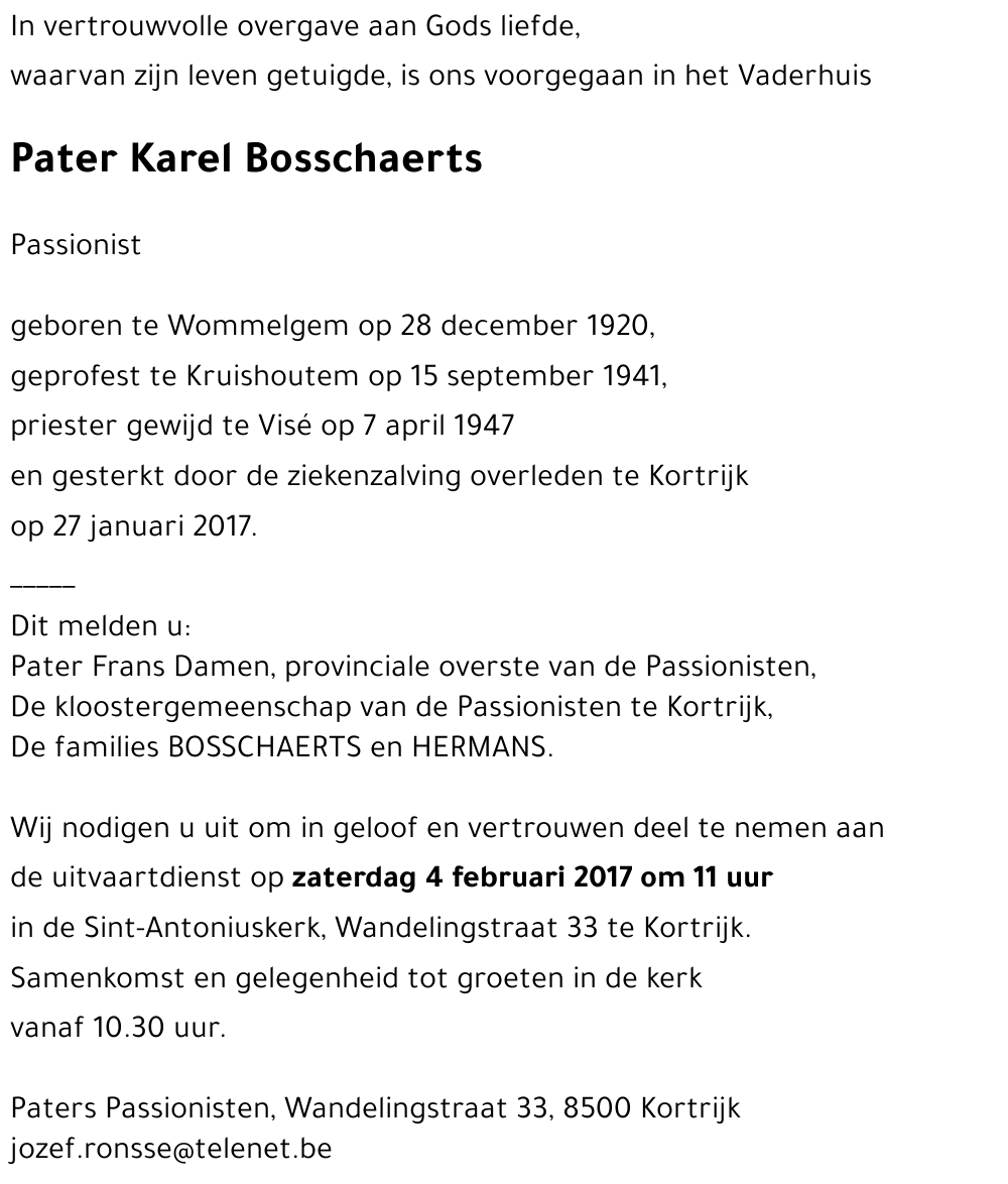 Karel Bosschaerts