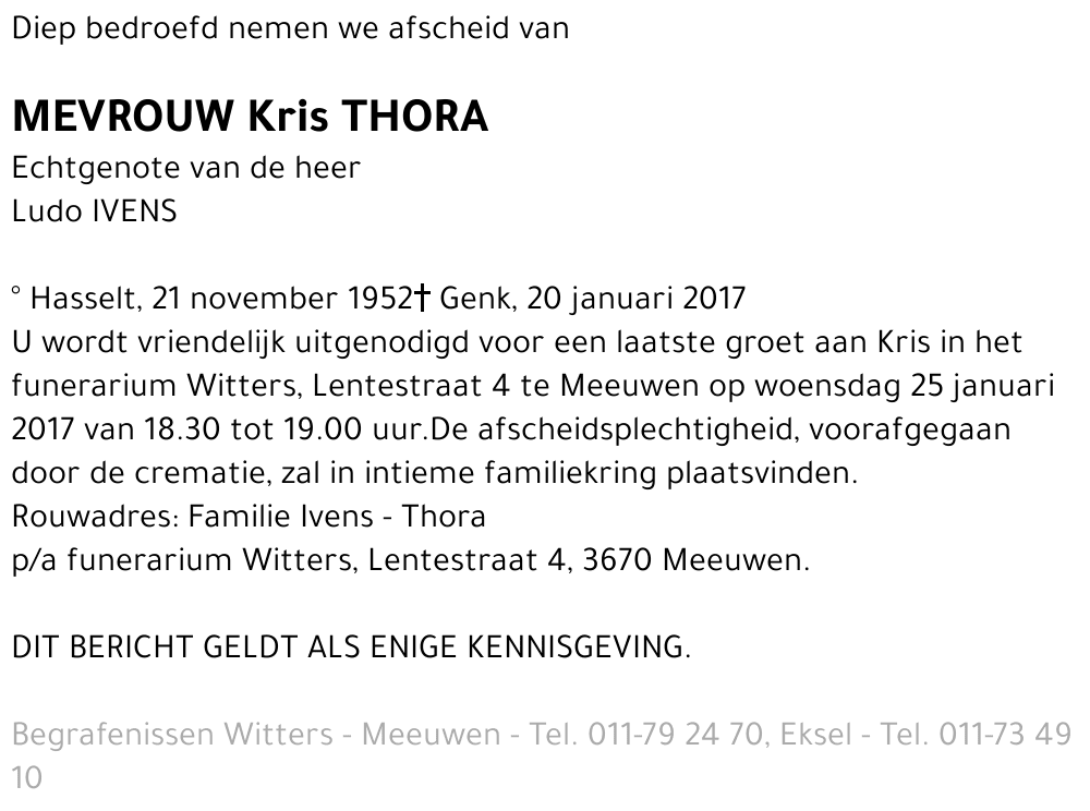 Kris Thora