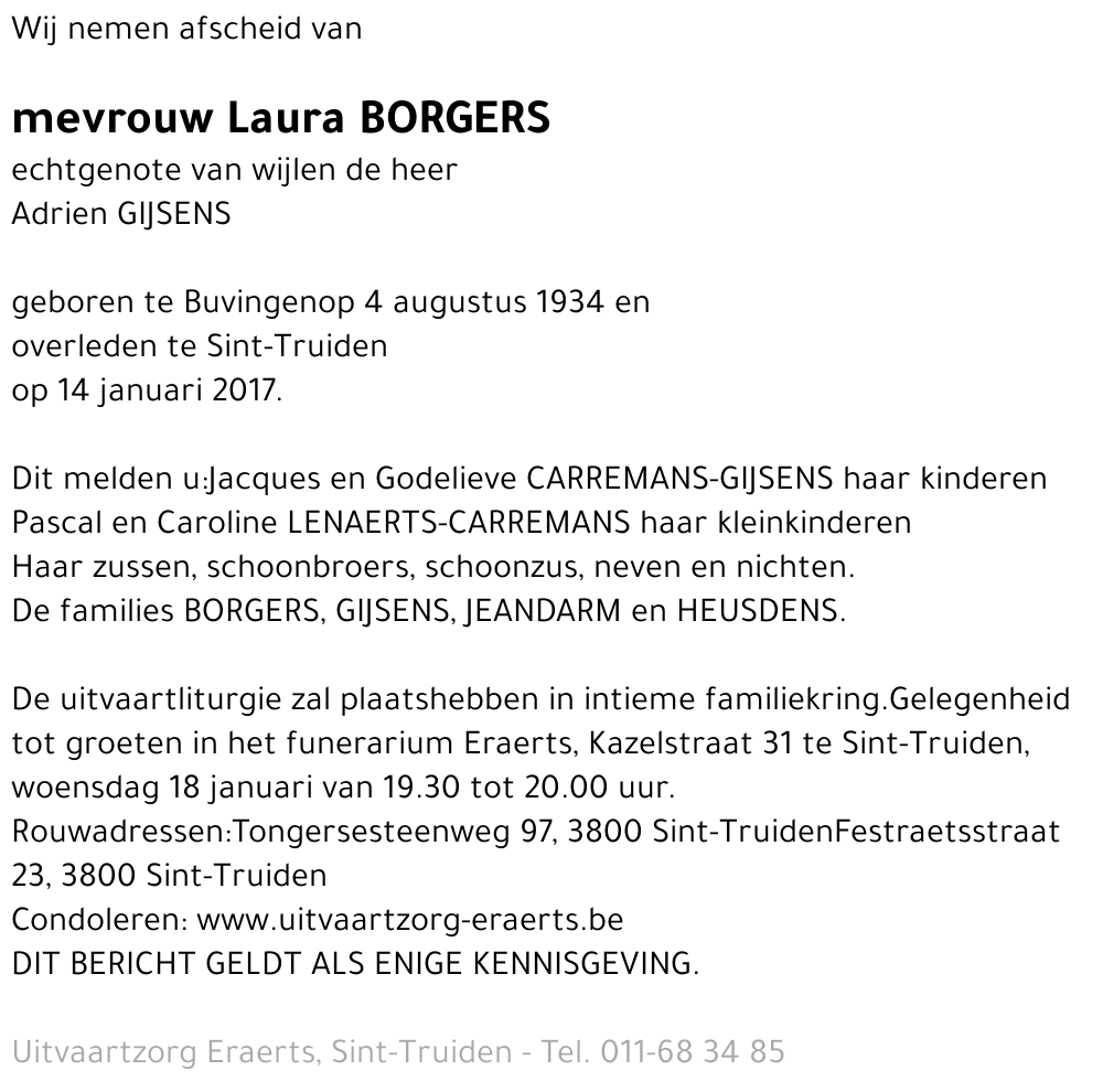 Laura Borgers