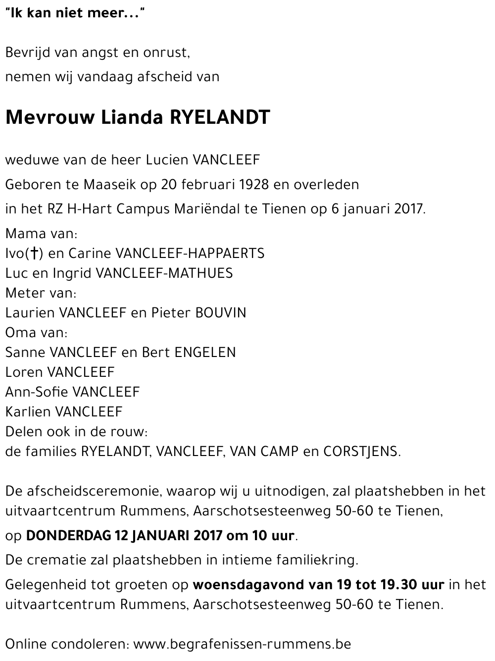 Lianda RYELANDT