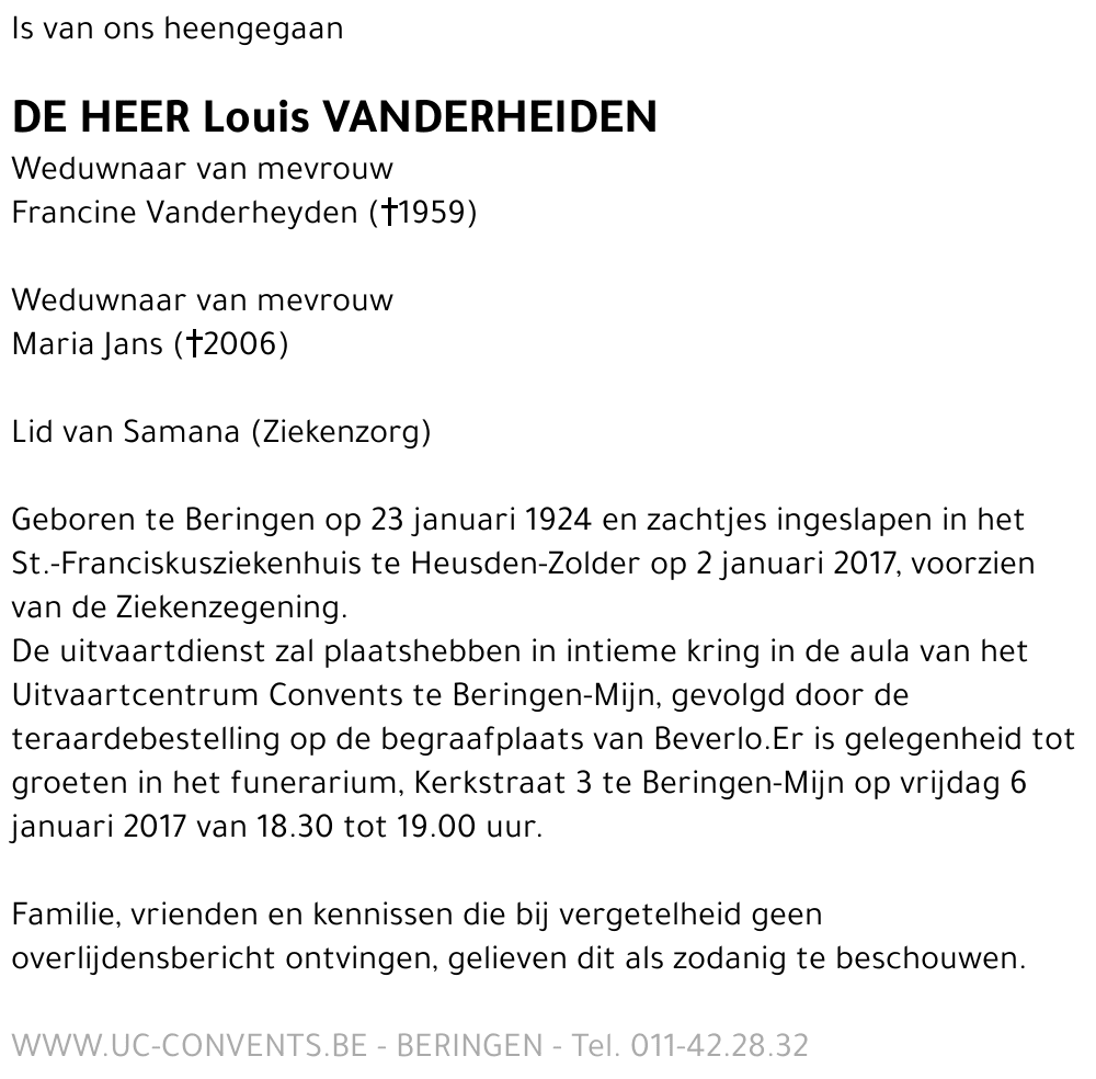 Louis Vanderheiden
