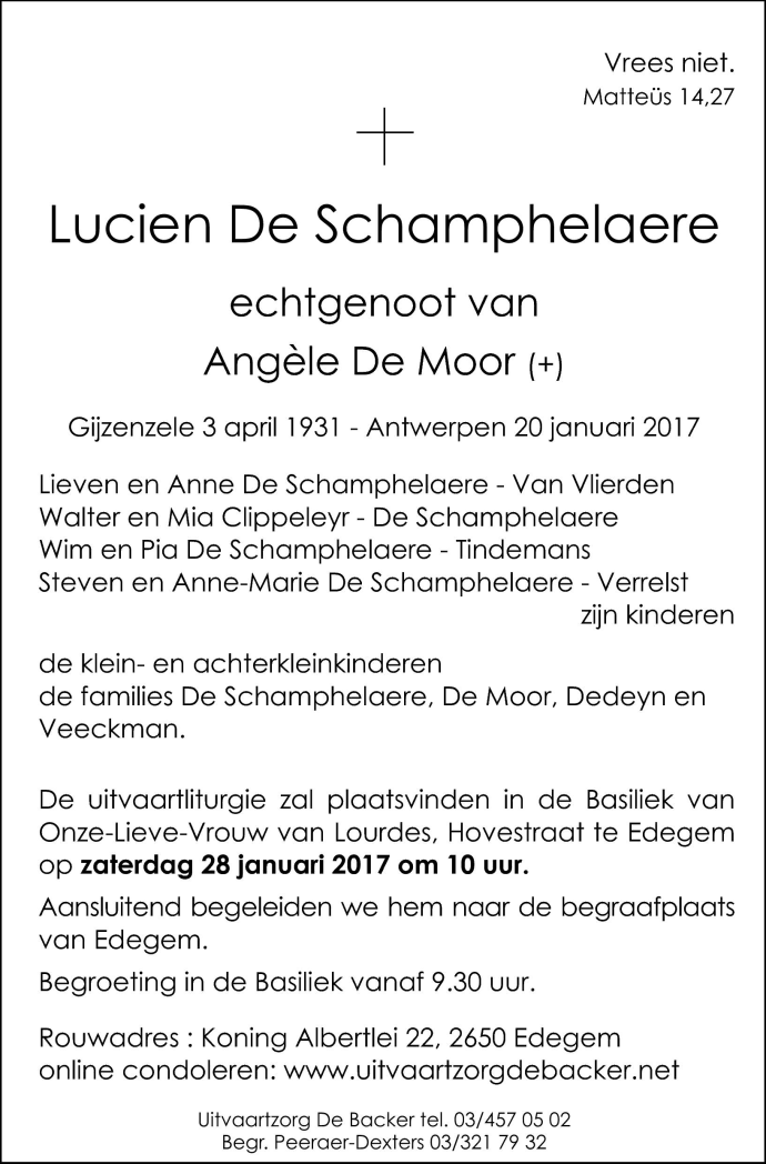 Lucien De Schamphelaere