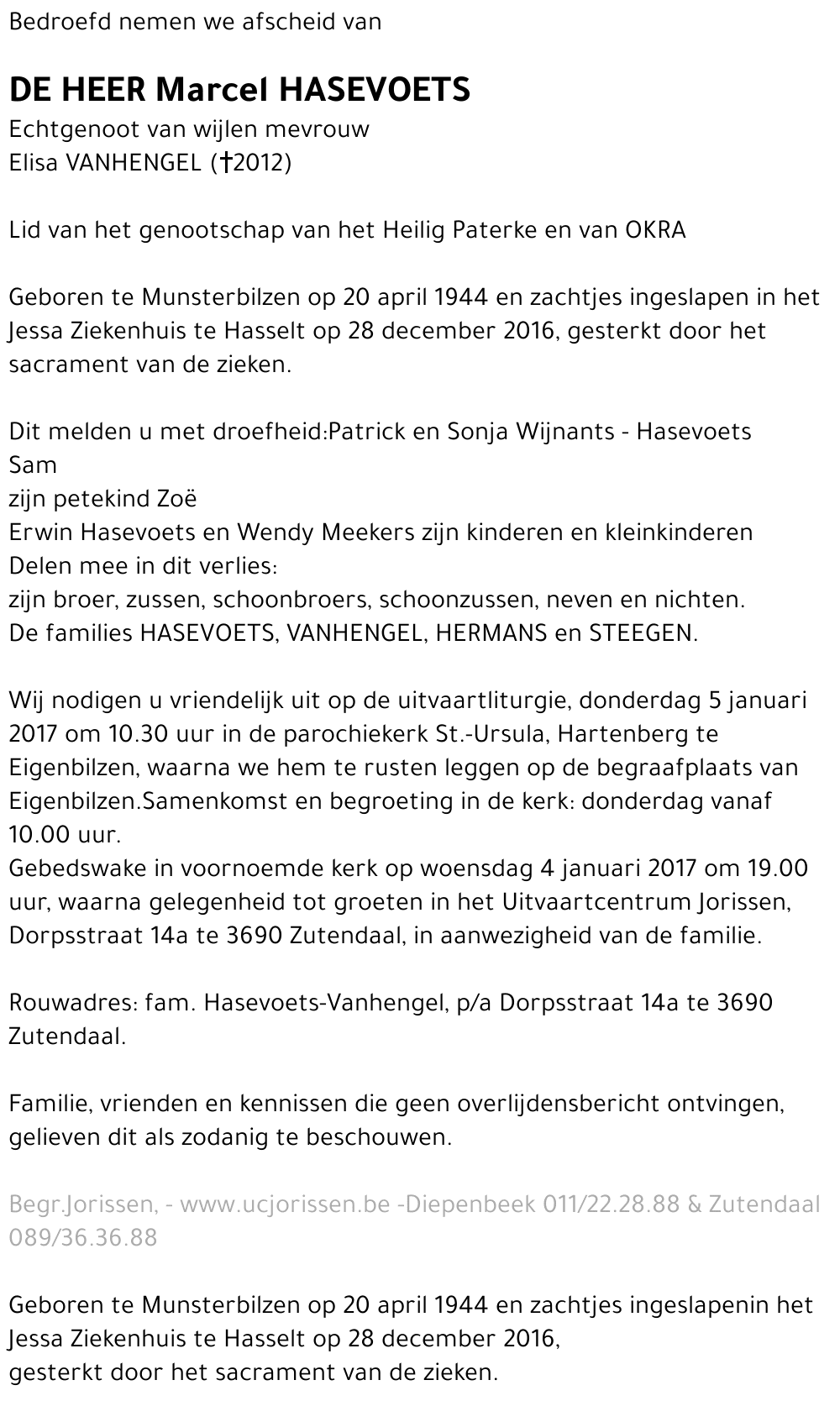 Marcel Hasevoets