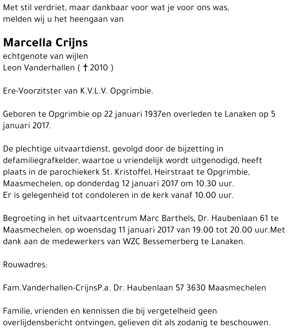 Marcelle Crijns