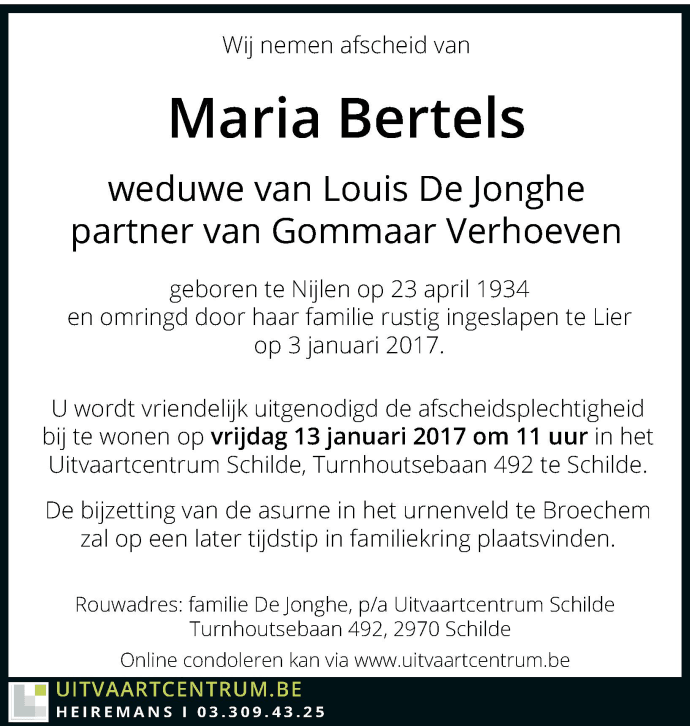 Maria Bertels