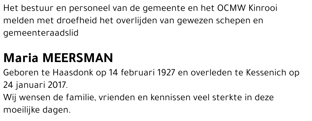 Maria Linssen-Meersman