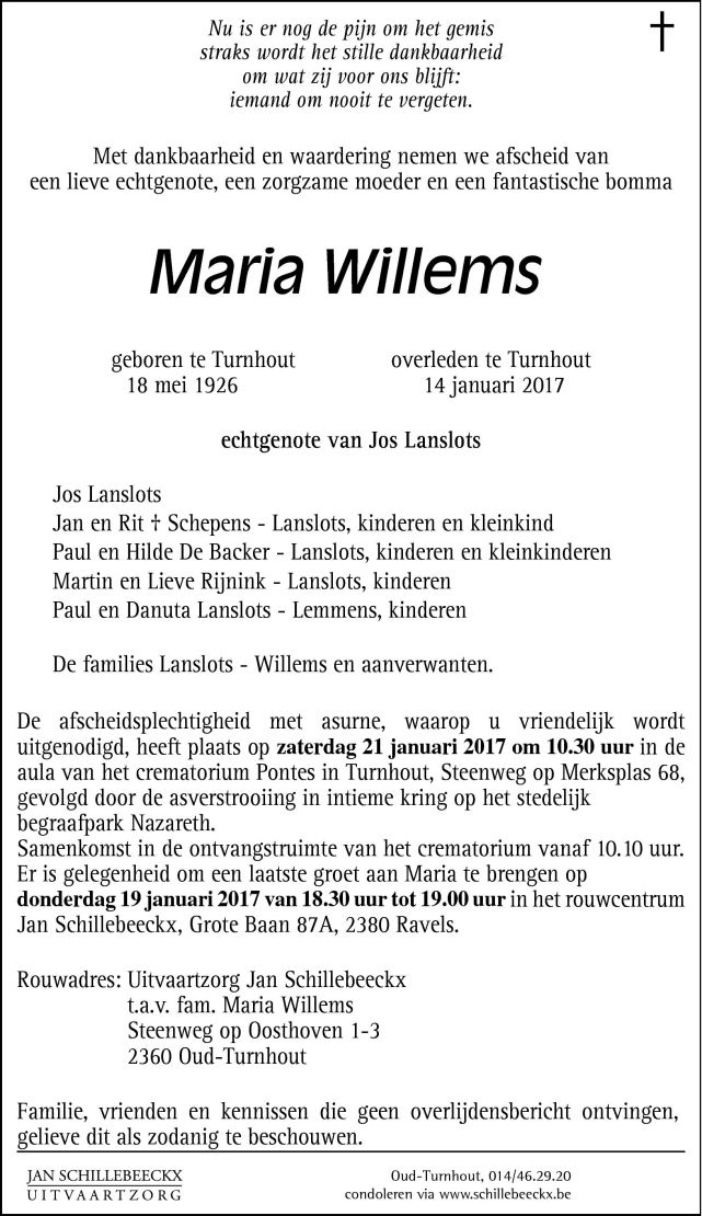 Maria Willems