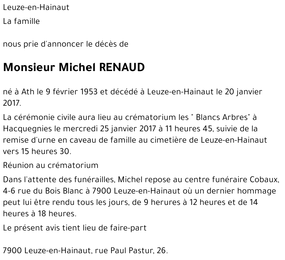 Michel Renaud
