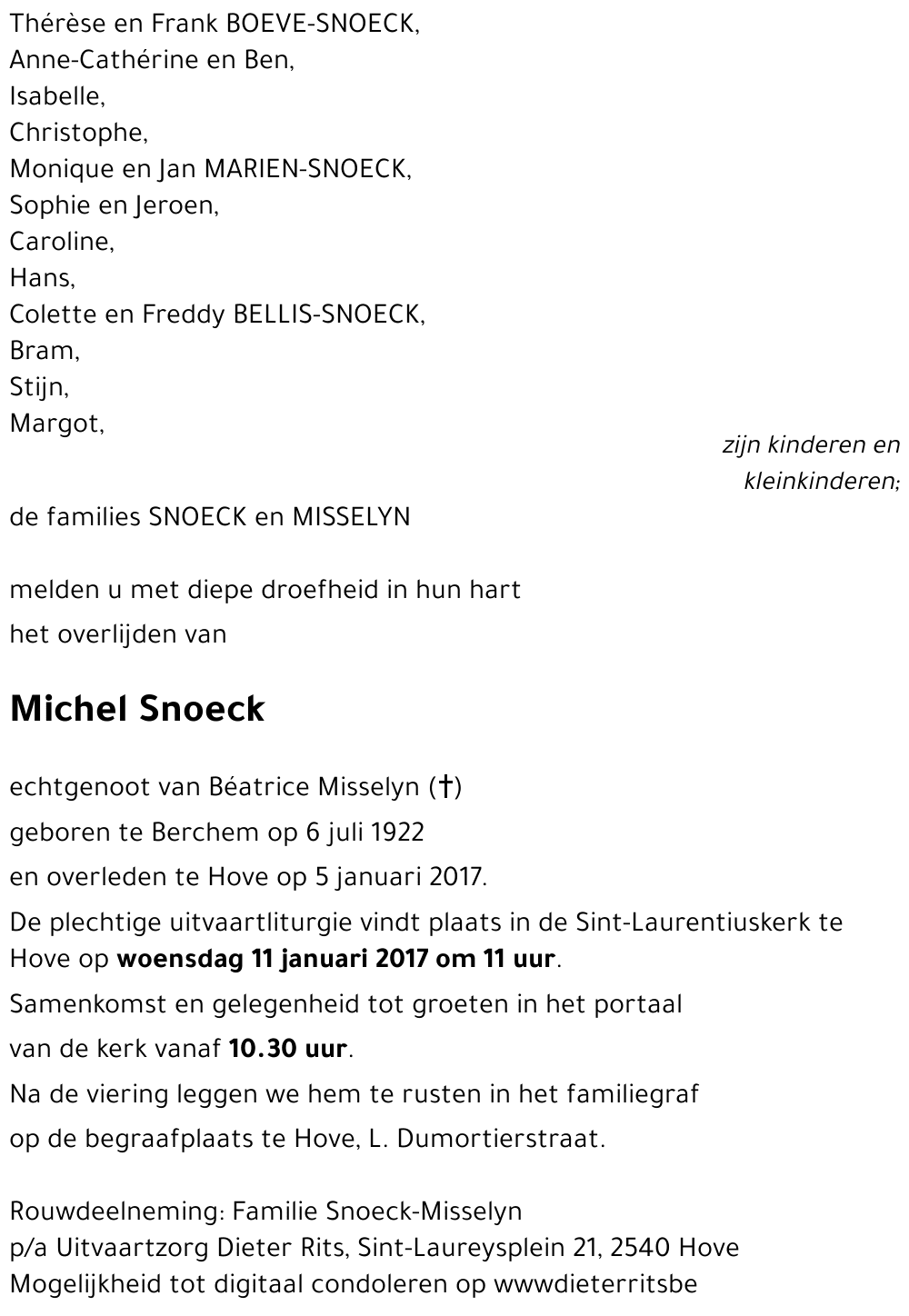 Michel Snoeck