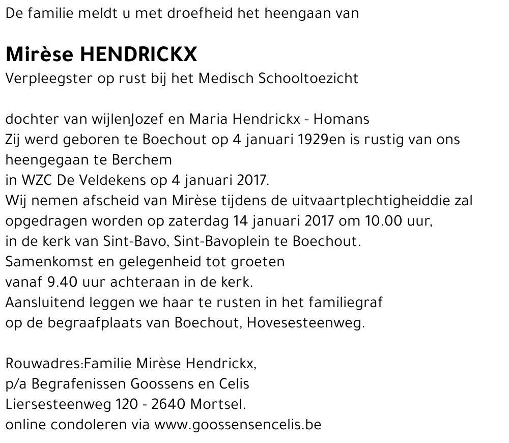 Mirèse Hendrickx