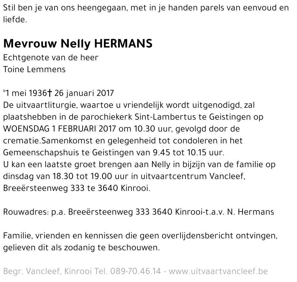 Nelly Hermans