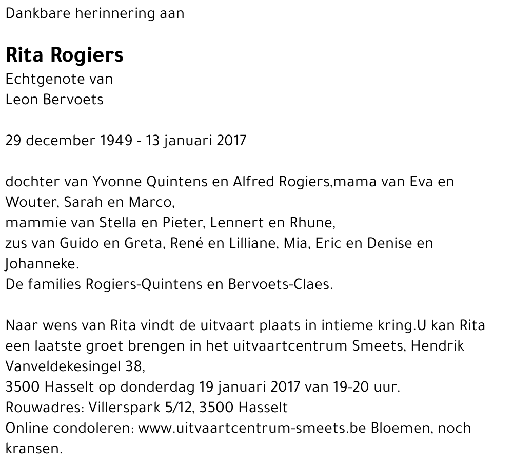 Rita Rogiers