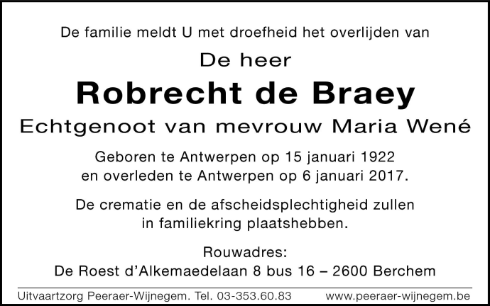 Robrecht de Braey