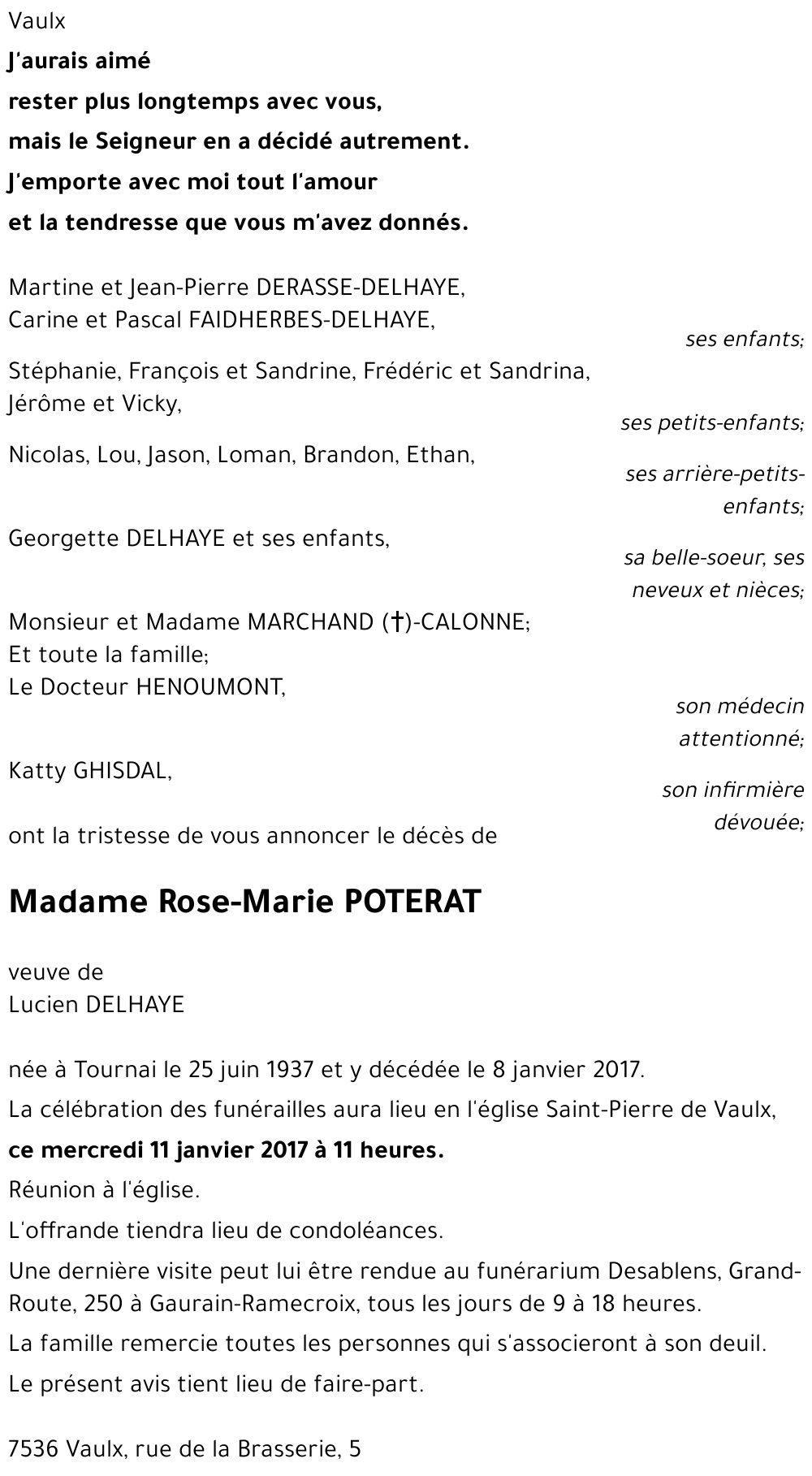Rose-Marie POTERAT