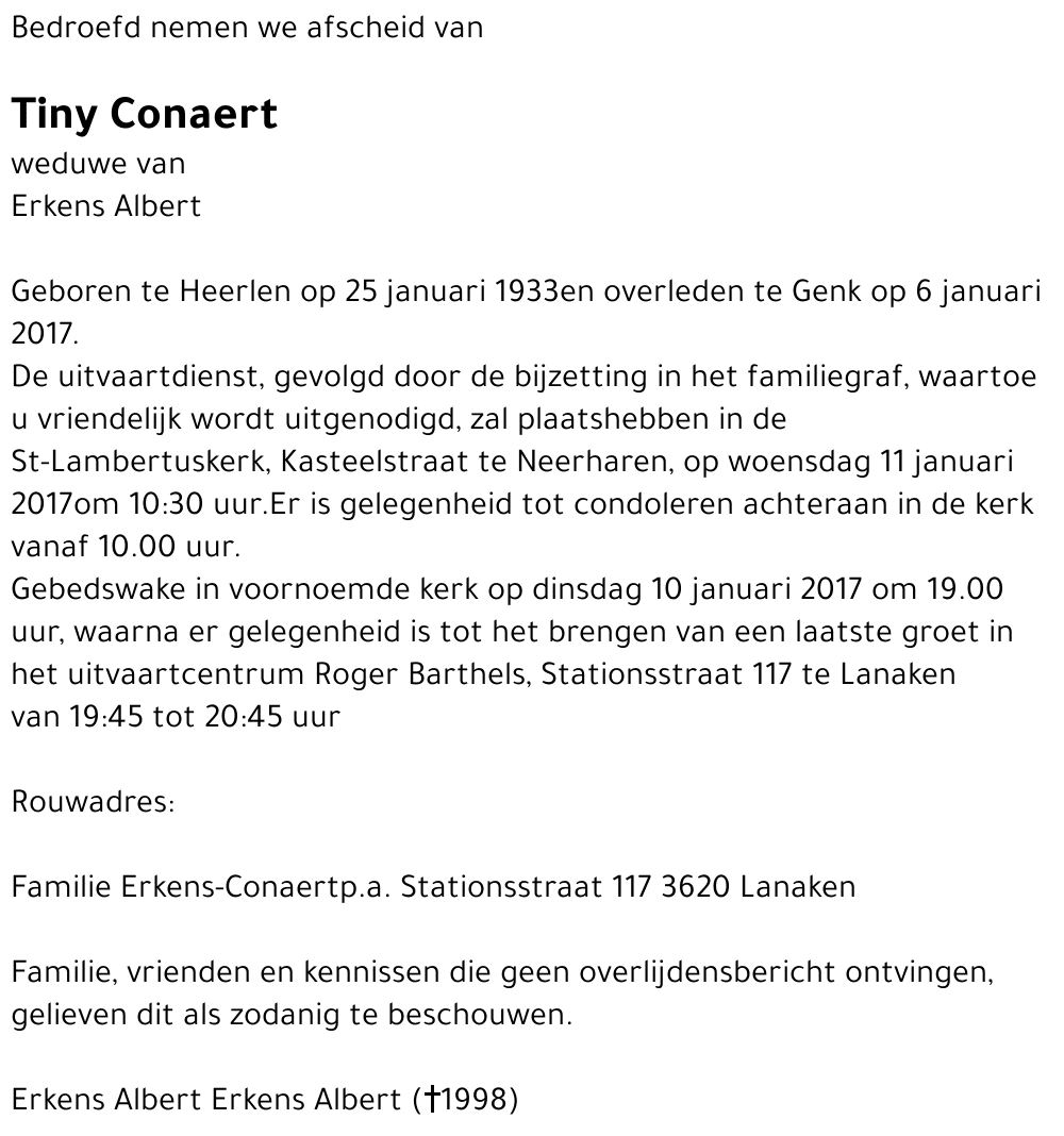 Tiny Conaert