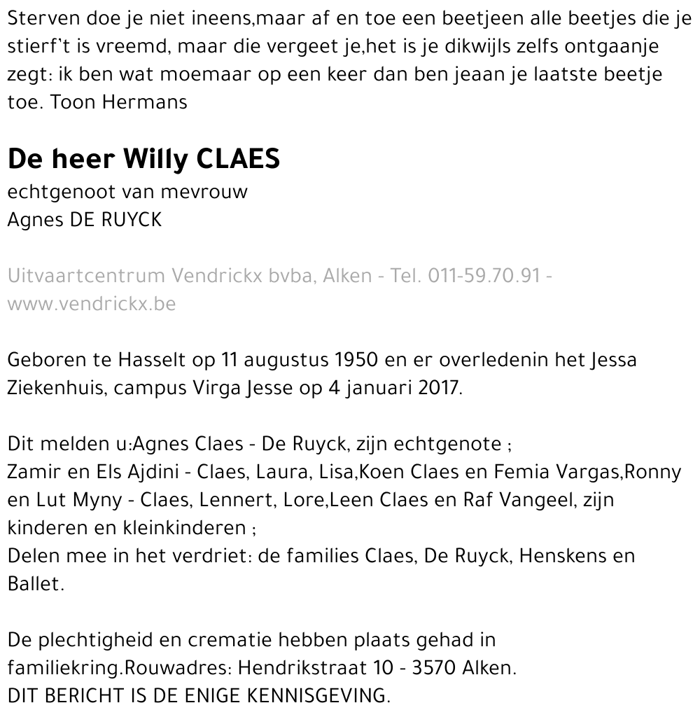 Willy Claes