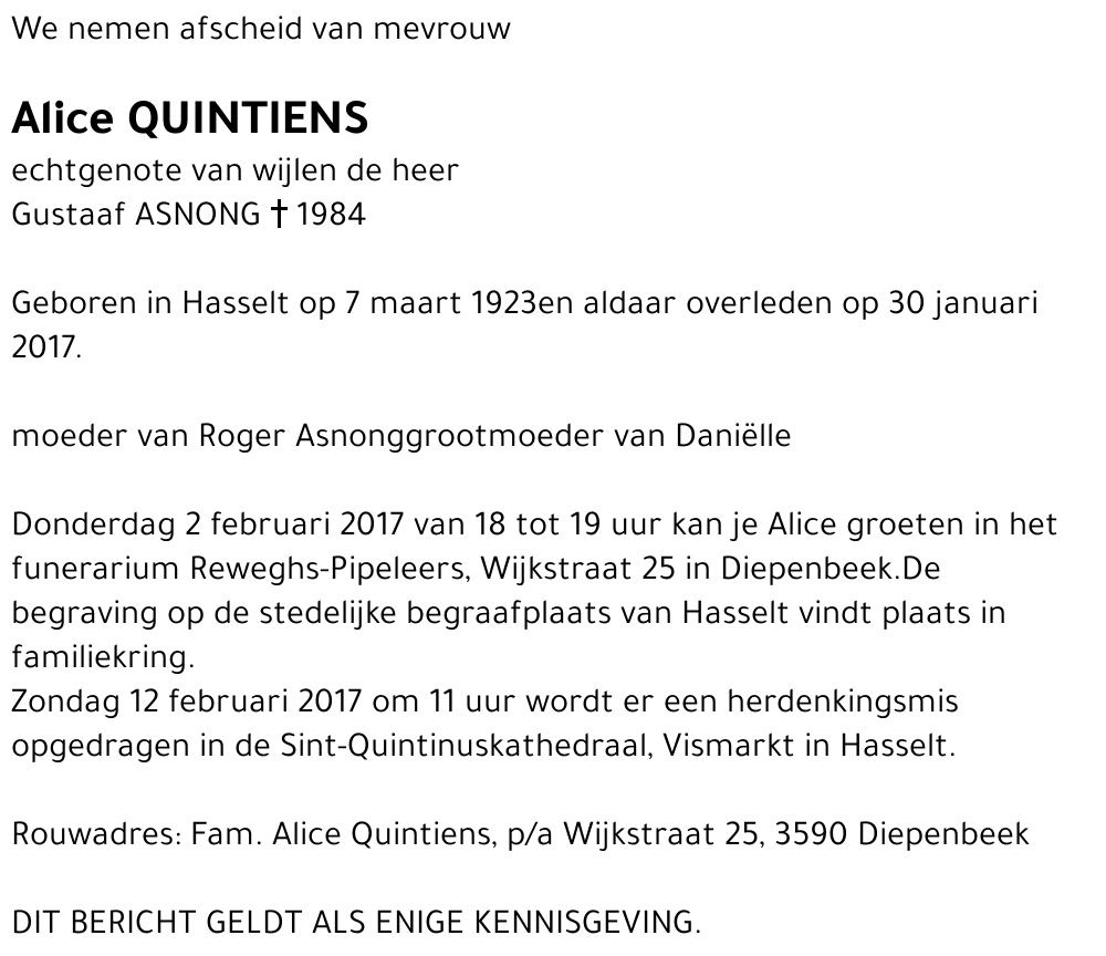 Alice Quintiens