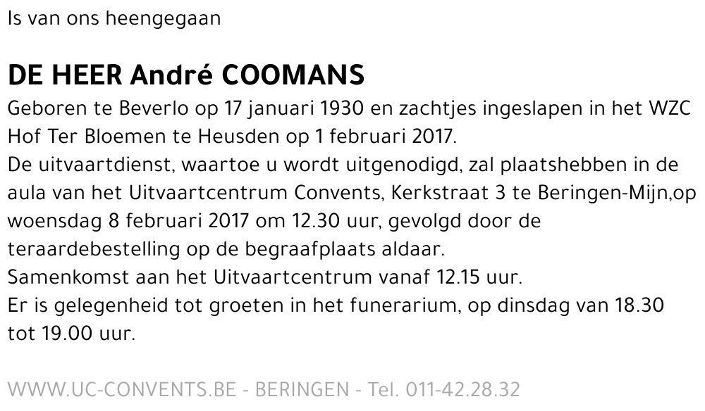 André Coomans