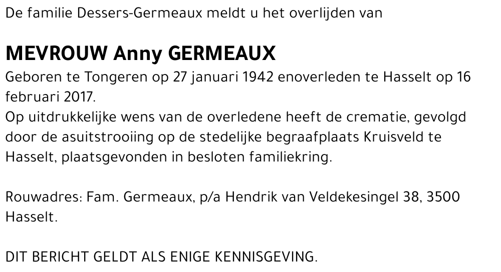 Anny Germaux