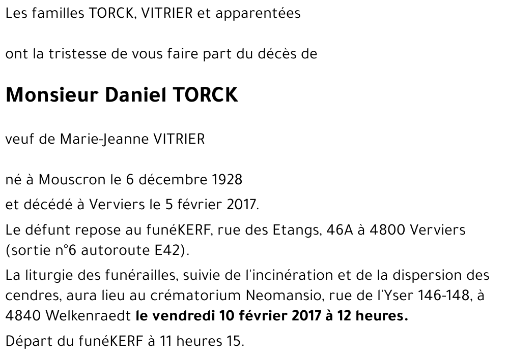 Daniel TORCK