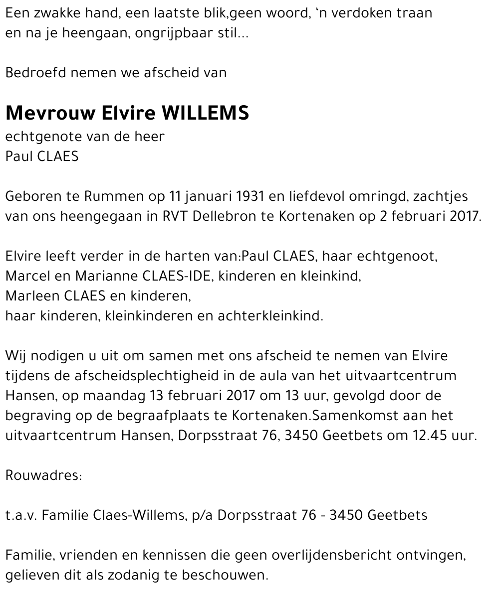 Elvire WILLEMS