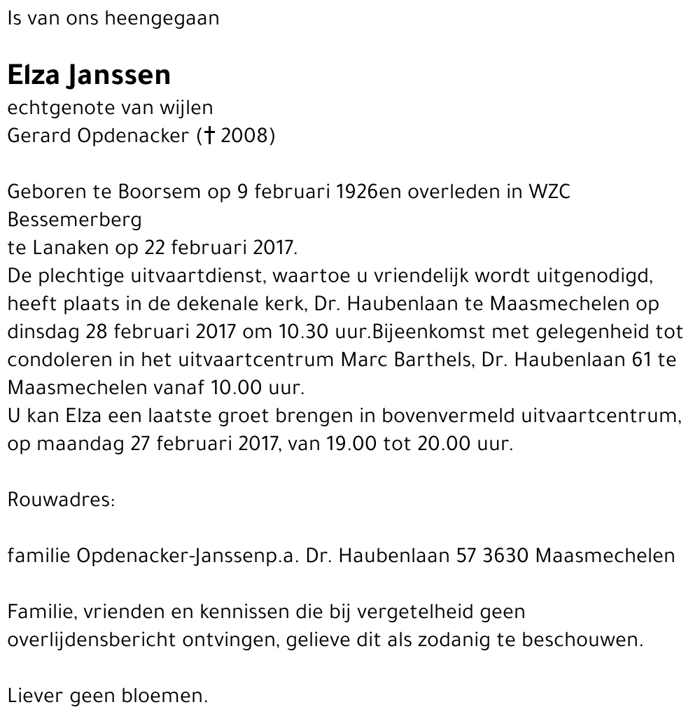 Elza Janssen