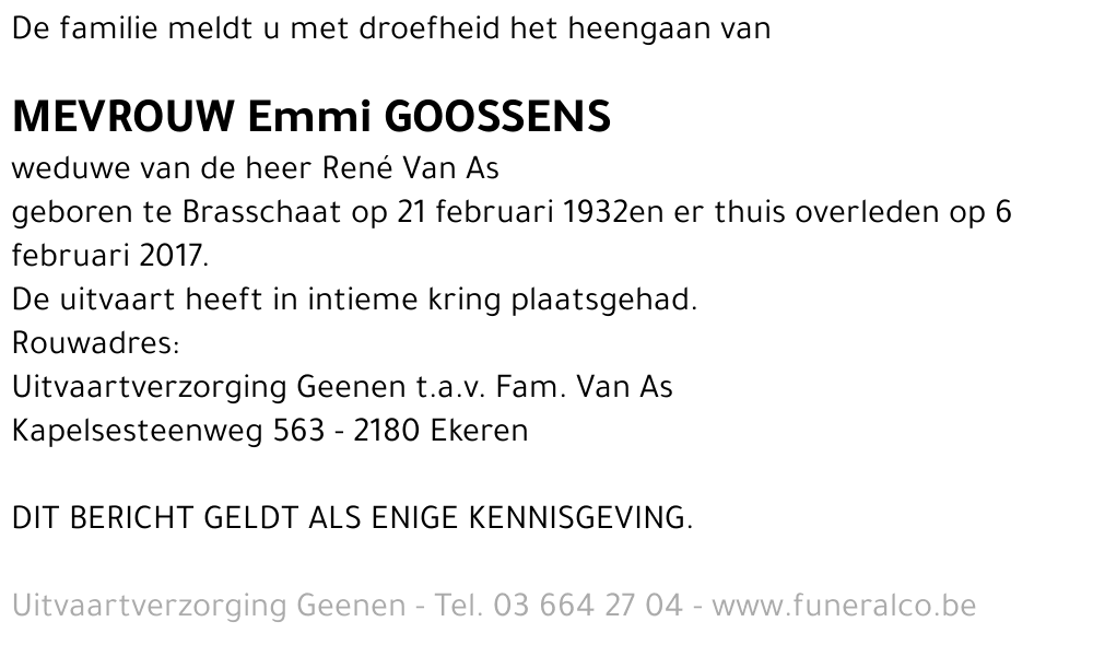 Emma Goossens