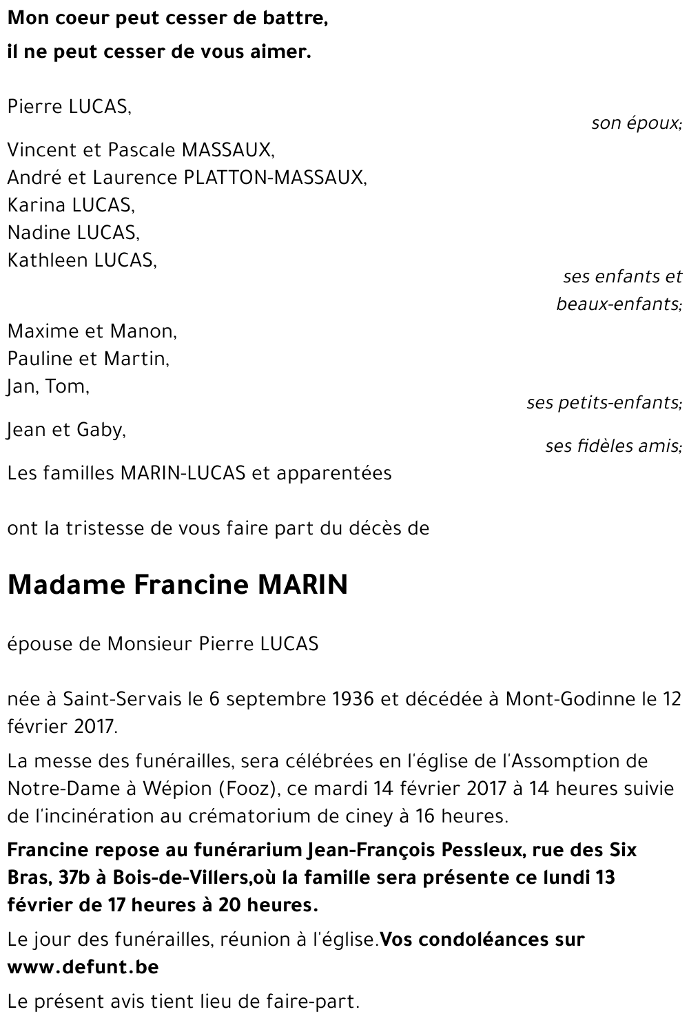 Francine MARIN