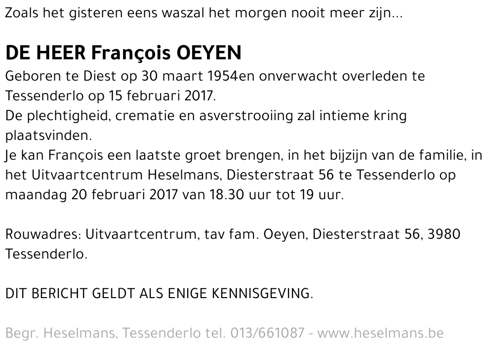 François Oeyen