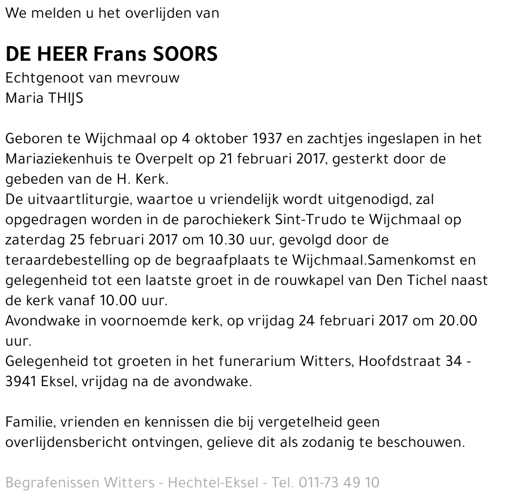 Frans Soors