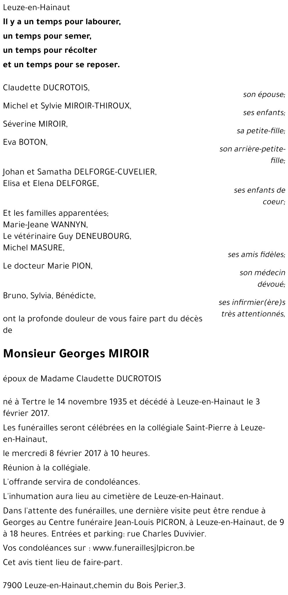 Georges MIROIR