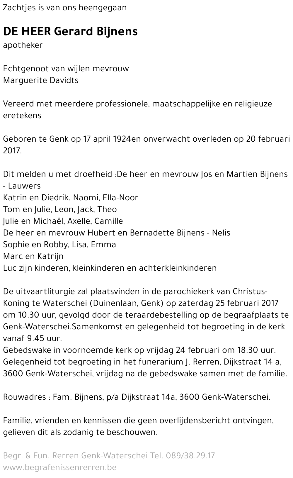 Gerard Bijnens