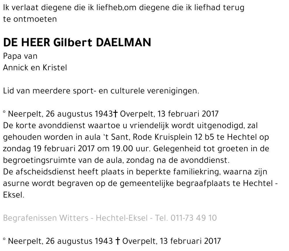 Gilbert Daelman