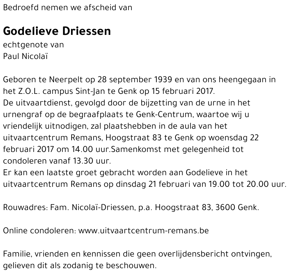 Godelieve Driessen