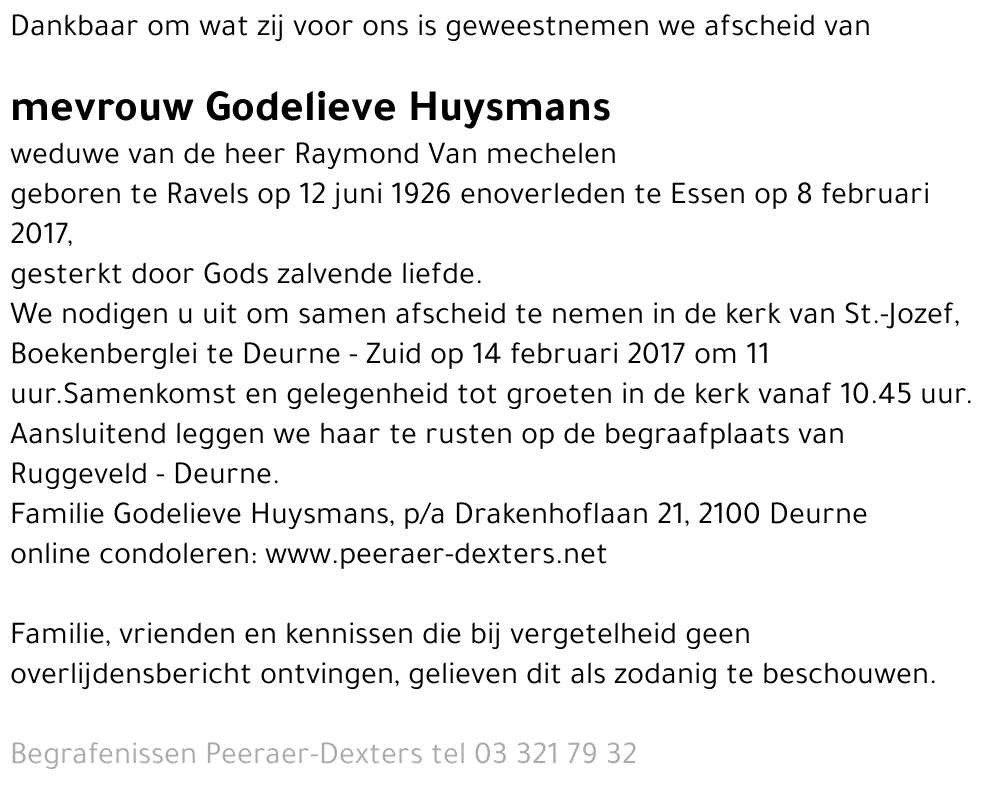 Godelieve Huysmans